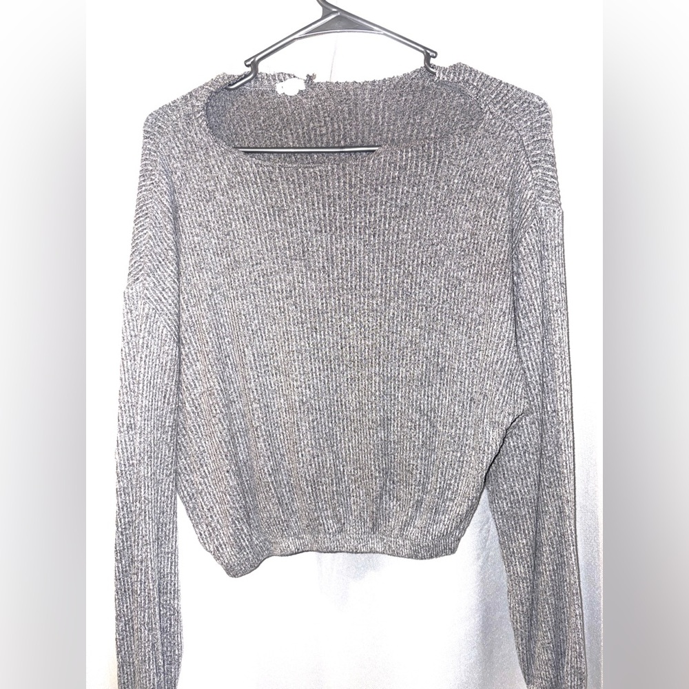 American Eagle Outfitters Heather Gray Women's Sweater